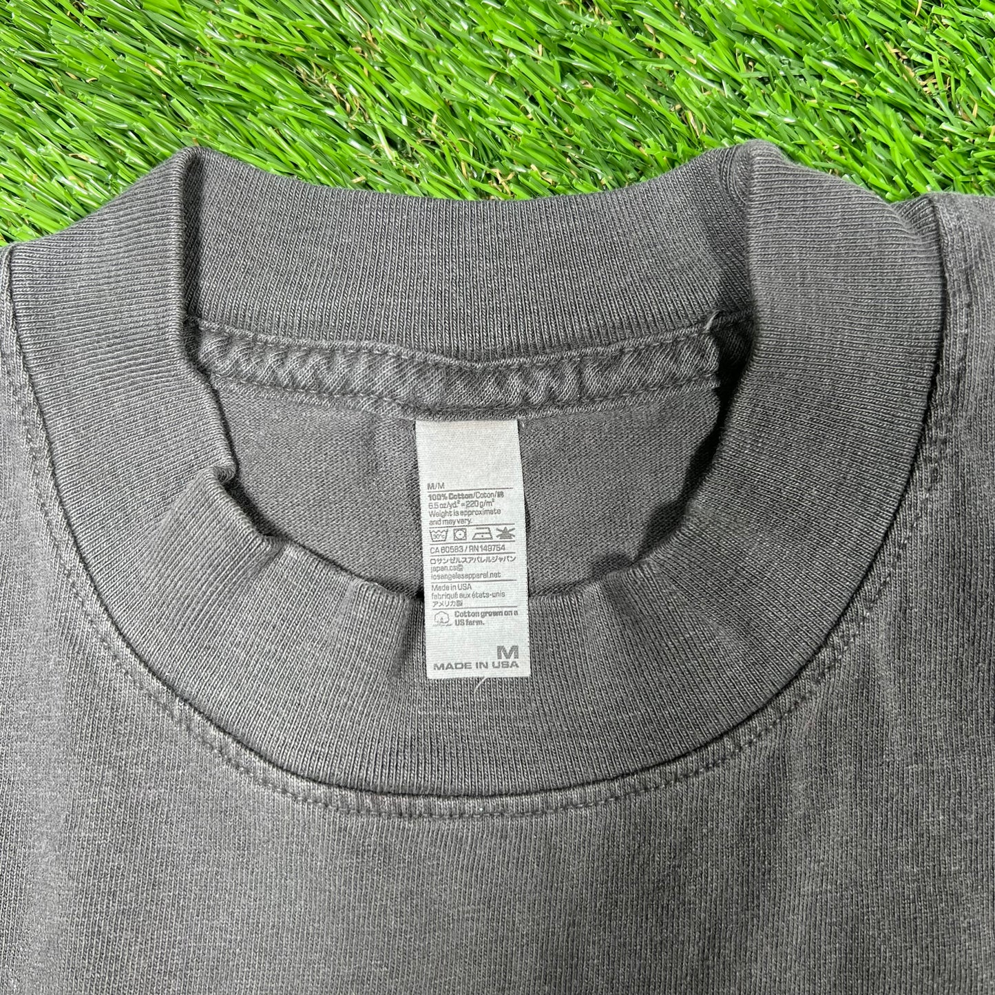 Sopranos Modern Rap Style Washed Grey Tee Size Medium NEW v16959