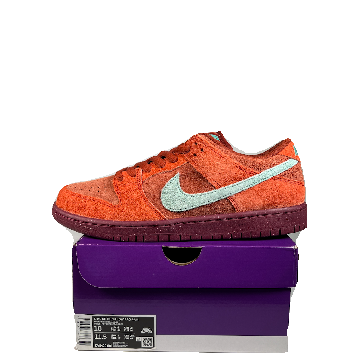 Nike SB Mystic Red Rosewood (2023) Size 10 NEW s23124