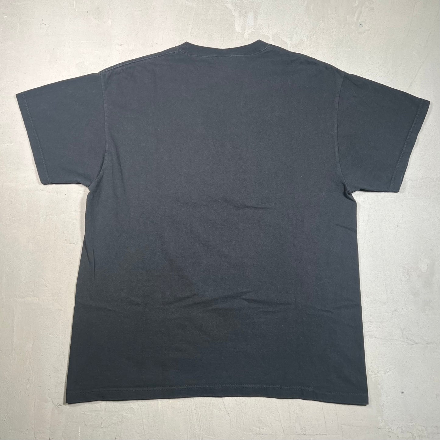 Y2K Betty Page "Confidential" Portrait Tee Black Size Large USED v19381