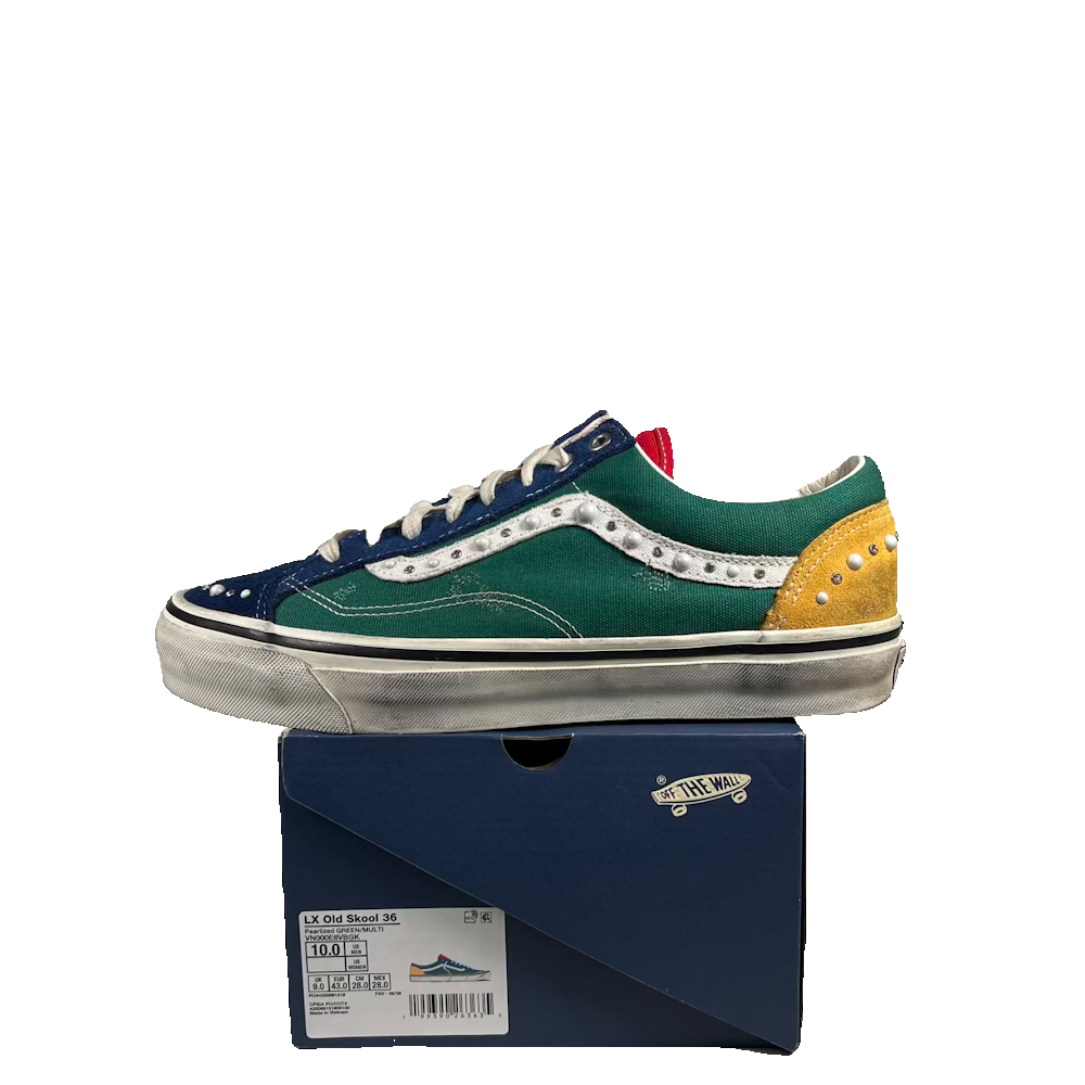 Vans Old Skool 36 Pearlized Pack Yacht Club (2026) Size 10 USED s23688