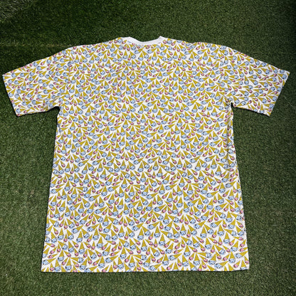 Billionaire Boys Club BBC Ice Cream AOP Cones White Tee Size XXL NEW x14084