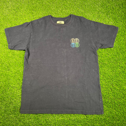 Kith Navy Logo Tee Size XL USED x15708