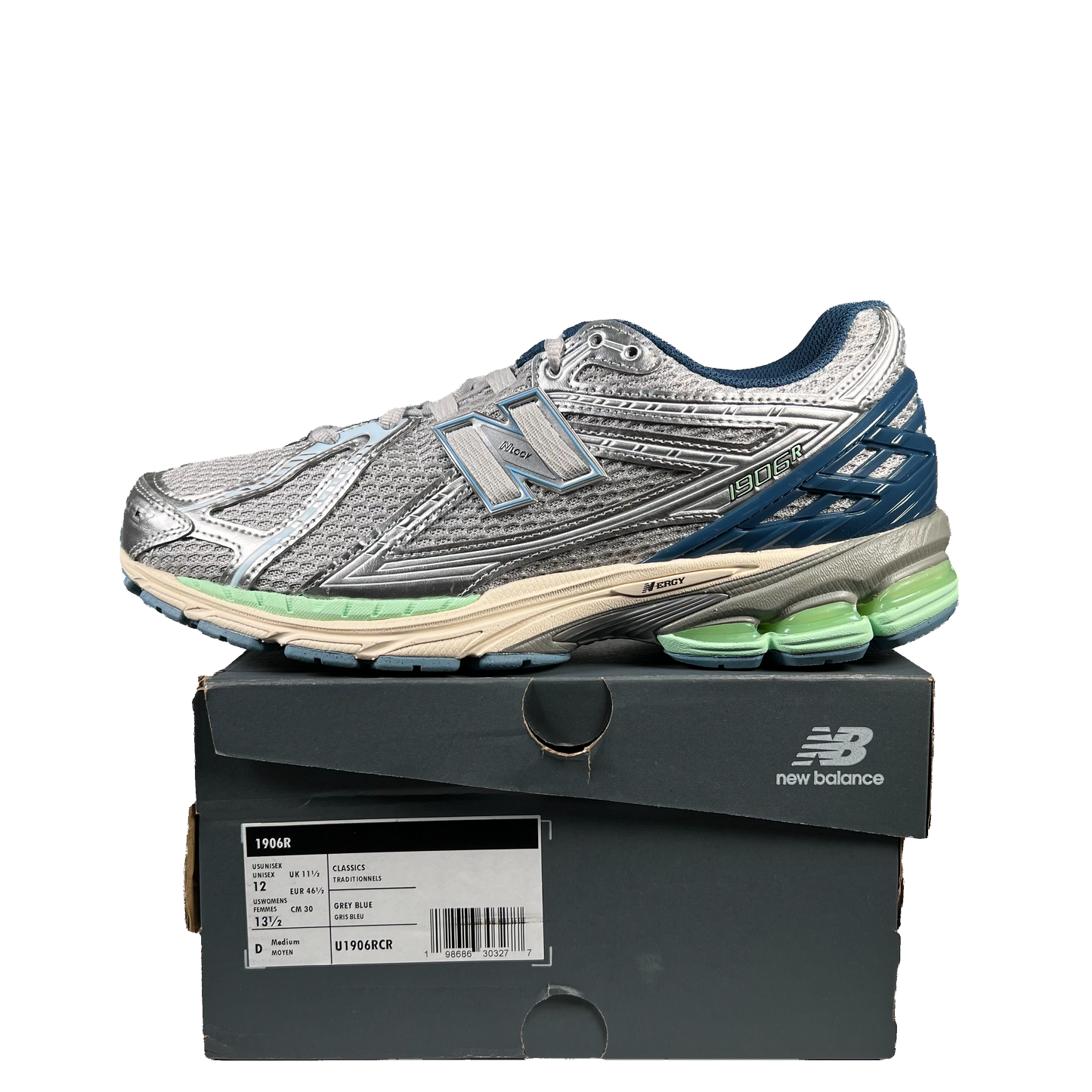 New Balance 1906R Still Water Lab Green (2025) Size 12 NEW s19879