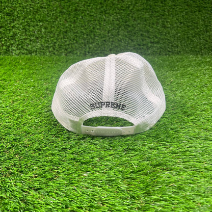 Supreme Camacho Mesh Back 5 Panel Ivory Hat NEW x16161