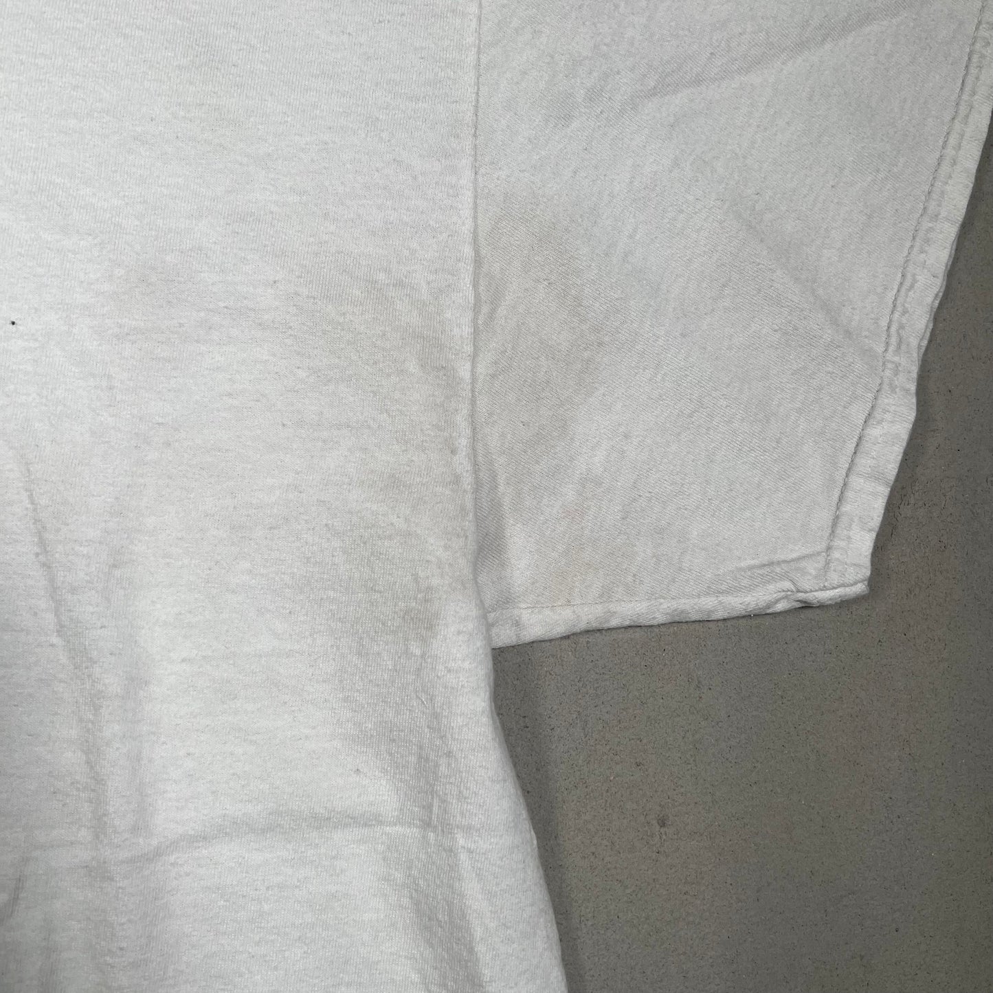 Travis Scott White "Mugshot" Tee Size XXL USED x15421