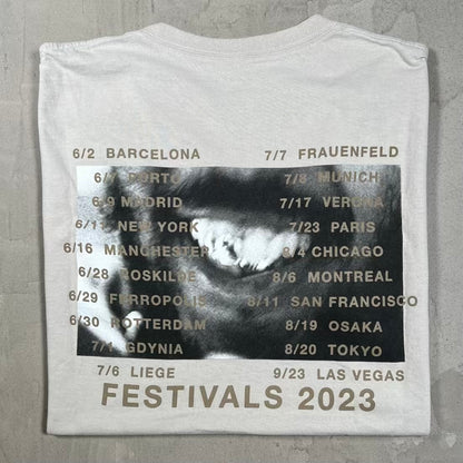 Kendrick "Oklama" Beige Tee Size Large USED x18625