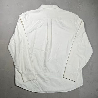 Aime Leon Dore White Button Up Size XL USED x18389