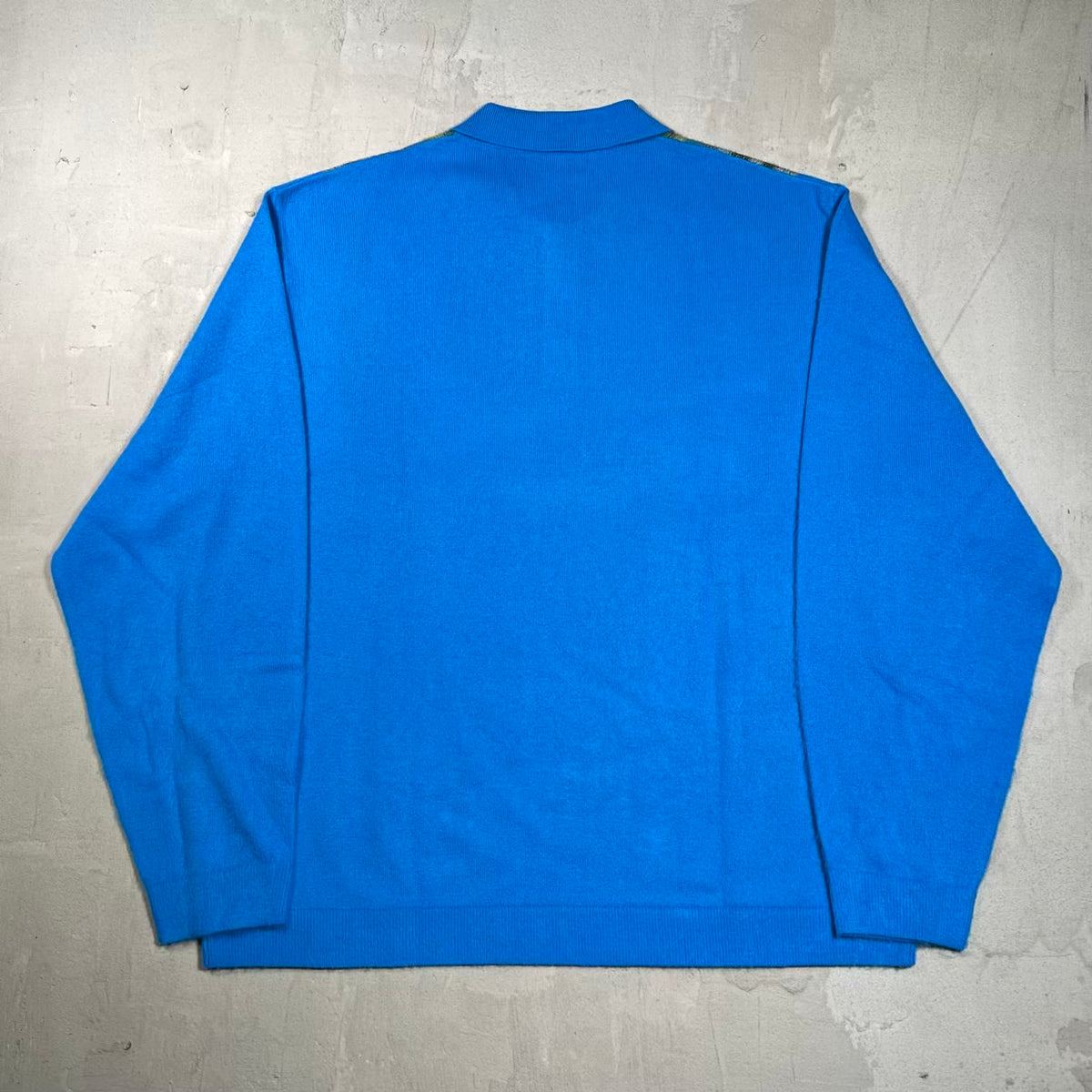 Supreme Multi Stripe Blue Polo Sweater Size XL NEW x18778