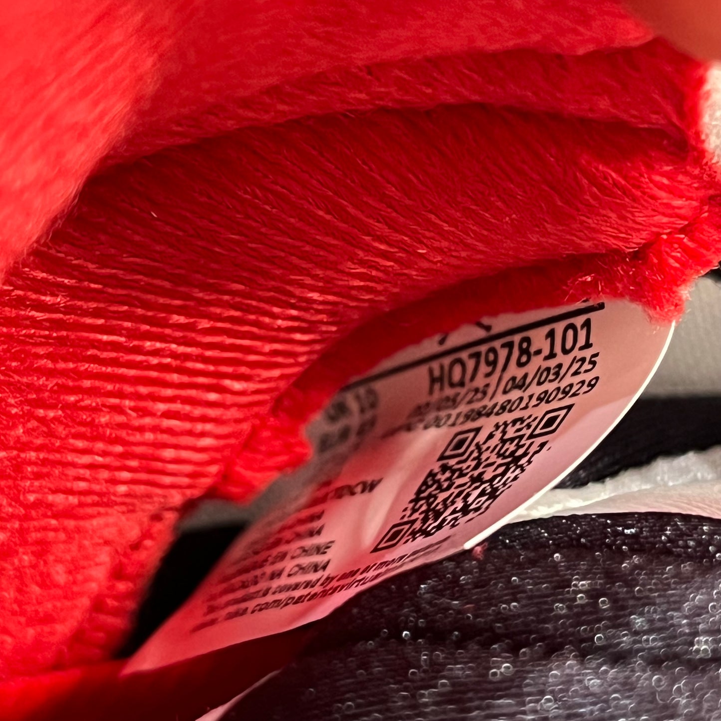 Jordan 5 Fire Red Black Tongue (2025) Size 11 NEW s21337