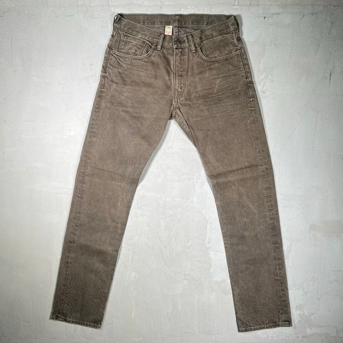 Ralph Lauren Double RL Dirty Denim Sample Jeans Size 31x32 USED v20224