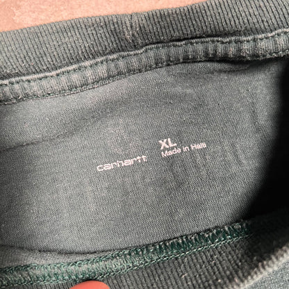 Carhartt Green Logo Longsleeve Size XL USED v19417