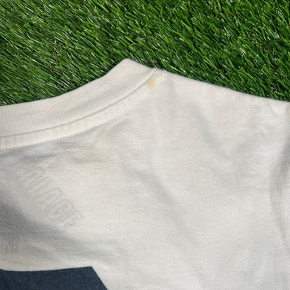 Palace White/Navy Tri Freg Longsleeve Size Medium USED x15819