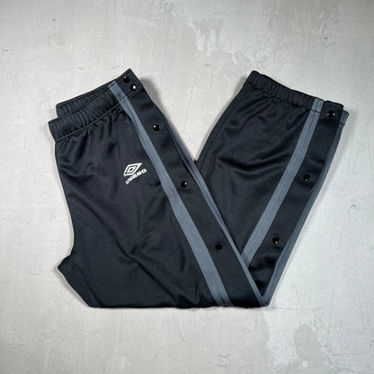 Supreme Umbro Rip Off Black Sweatpants Size Small USED x17560