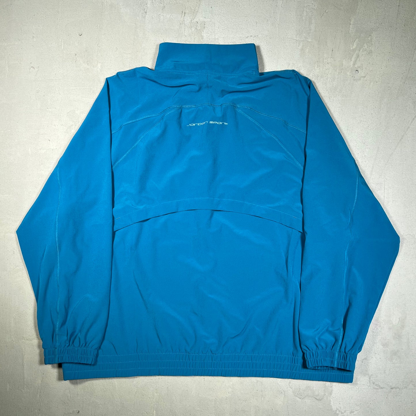 Jordan Sport Blue Windbreaker Size Large USED v19342