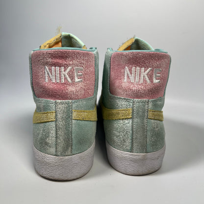 Nike Sb Blazer Mid Faded Light Dew Size 11 USED S17143