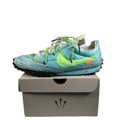 Nike Waffle Racer Off White Vivid Sky (2019) Size 11.5m / 13w USED s22661