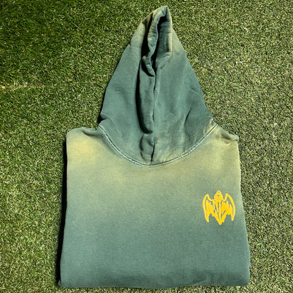 Warren Lotas Green "Thousand Yard Stare" Hoodie Size Small USED x14176