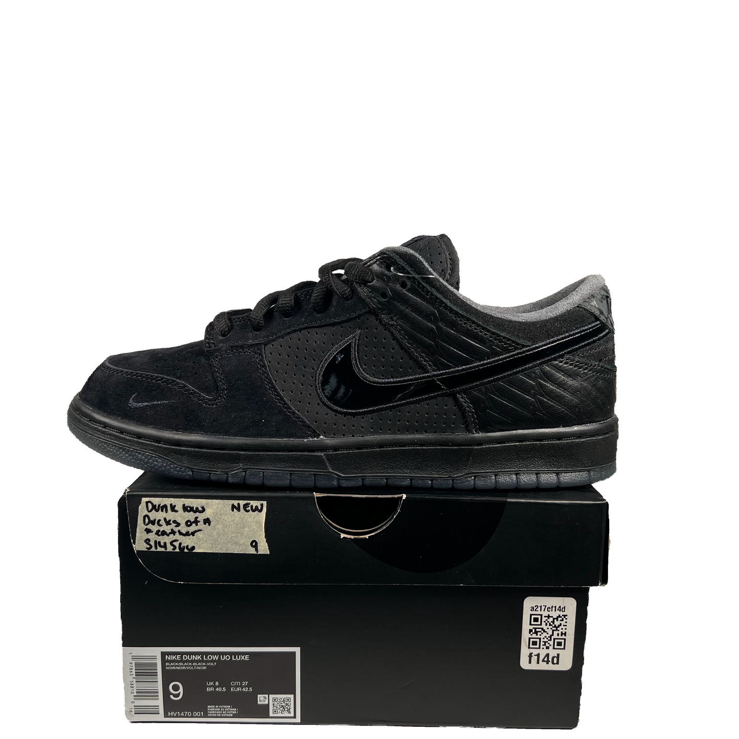 Nike Dunk Low Ducks of a Feather Black University of Oregon PE Size 9 NEW s14566