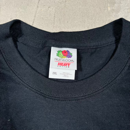 Y2K New York City Support Your Local 81 Black Tee Size XXL USED v20138