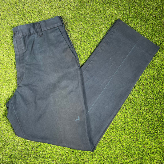 1990s CCS Navy Blue Work Wear Pants Size 36 USED v16528