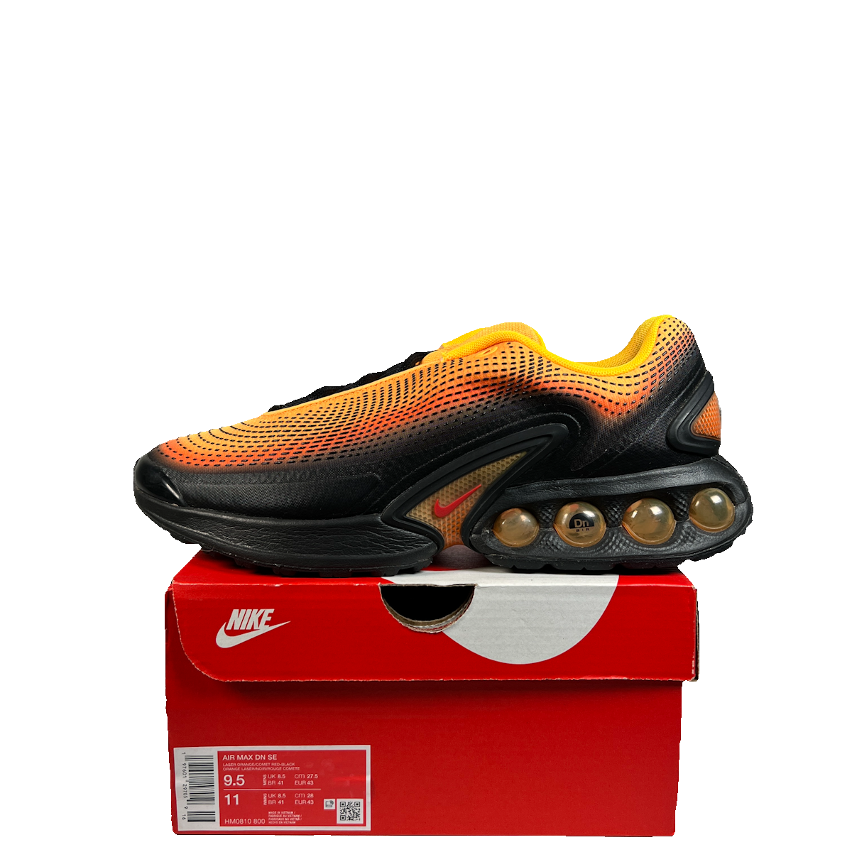 Nike Air Max Dn Laser Orange Comet Red (2024) Size 9.5 USED s23276