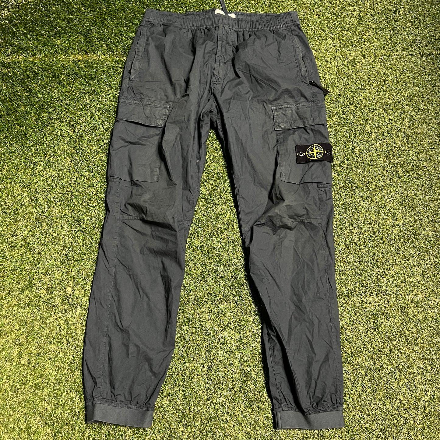 Stone Island Navy Cargo Pants Size 34 USED x14059