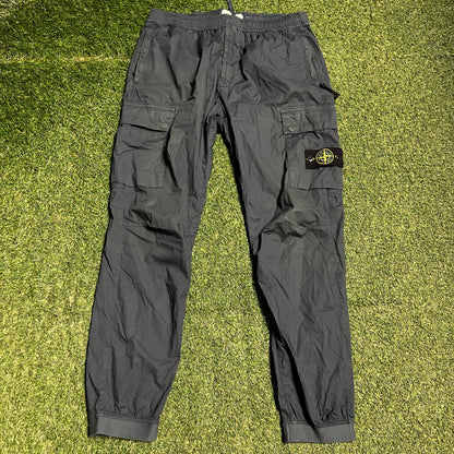 Stone Island Navy Cargo Pants Size 34 USED x14059