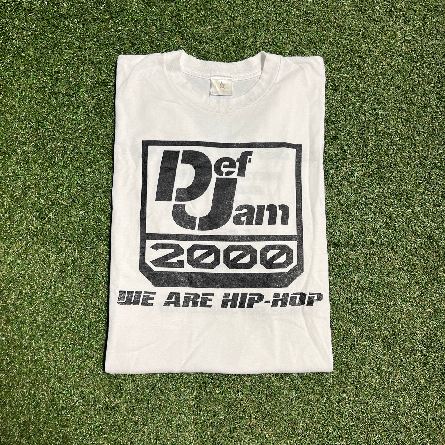 Def Jam 2000 "We are Hip Hop" White Tee Size XXL USED v16079