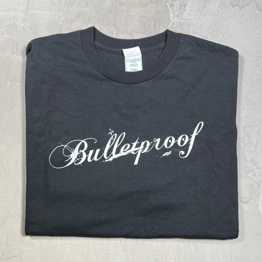 Y2K 50 Cent "Bulletproof" Black Tee Size XL USED v20218