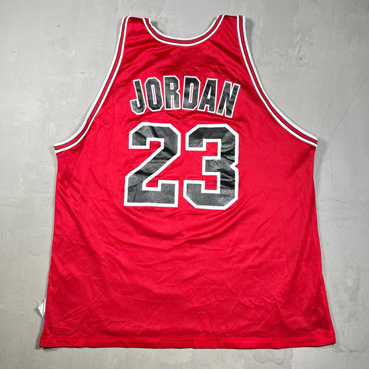 1990s Chicago Bulls Jordan 23 Reversible Champion Jersey Size 48 (XL) USED v20252