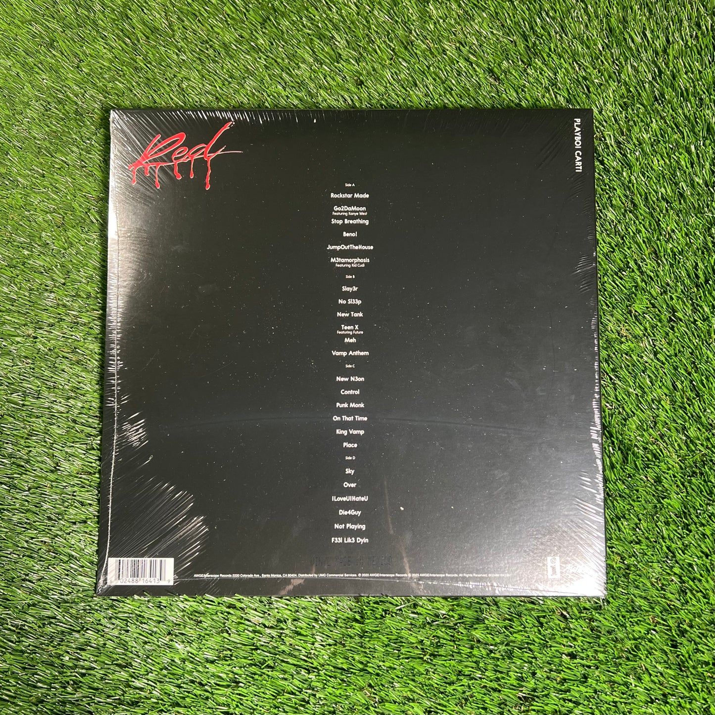 Playboi Carti Whole Lotta Red Spotify Exclusive 5 Year Anniversary NEW x15661