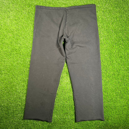 Kanye Vultures Black Sweatpants Size Large USED x15942