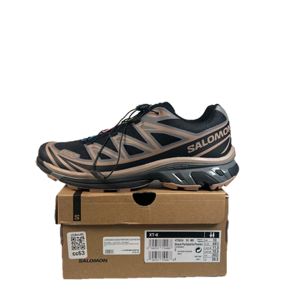 Salomon XT-6 Black Portabella (2024) Size 10.5 USED s23586