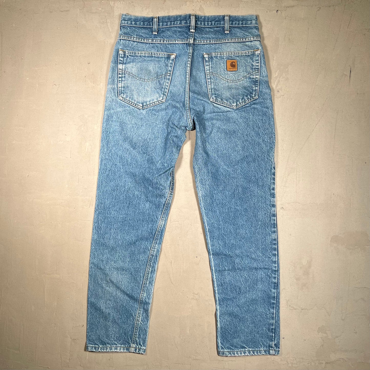 Y2K Carhartt Blue Jeans Size 34 USED v19354