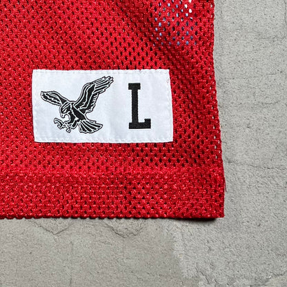 Vale Forever Wing Mesh Red Football Jersey Size Large USED x17616