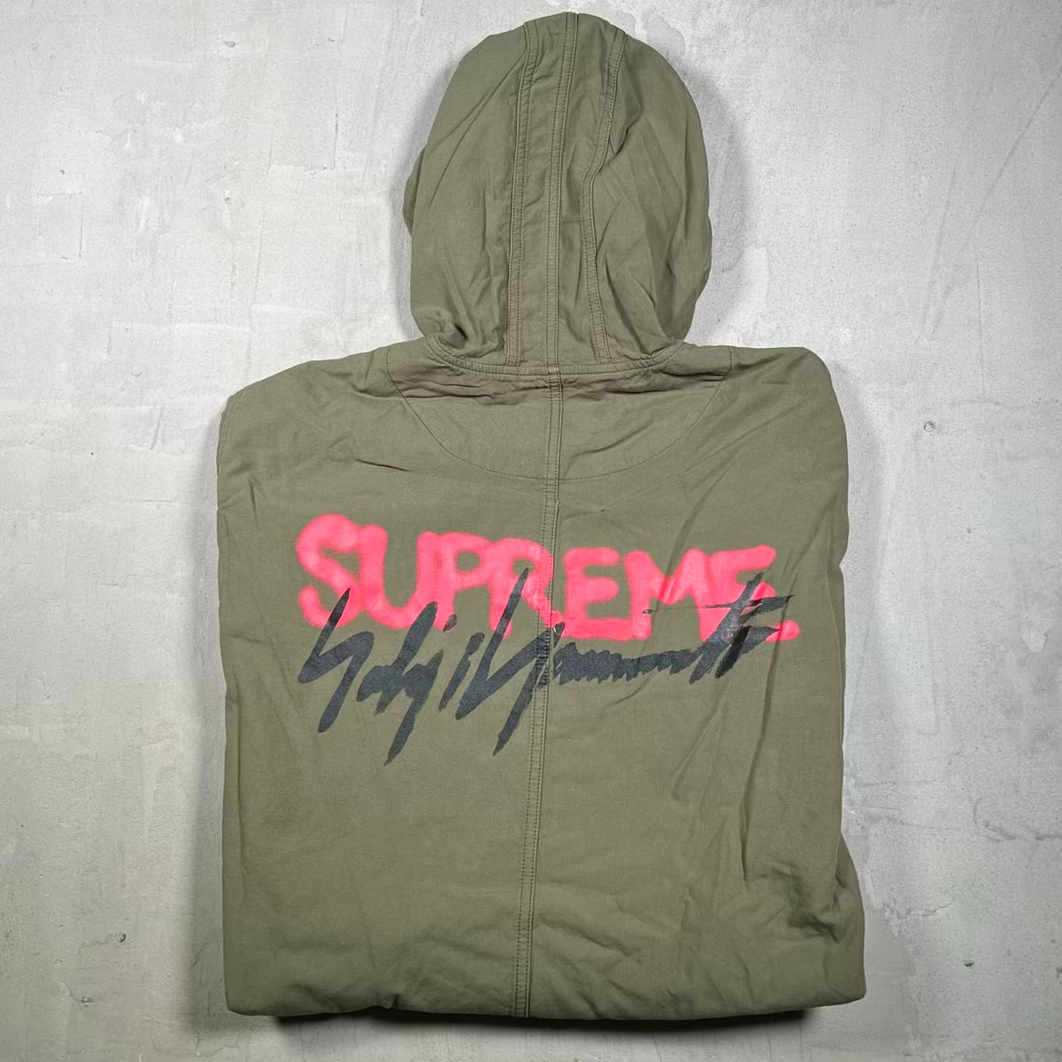 Supreme Yohji Yamamoto Parka Olive (2020) Size Large NEW x18731