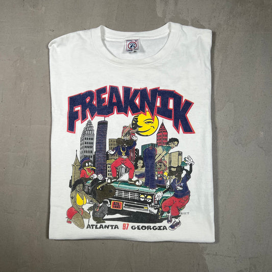 1997 Freaknik Atlanta White Tee Size XL USED v18955