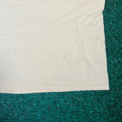 2002 New York City Marathon Yellow Tee Size XL USED v16551