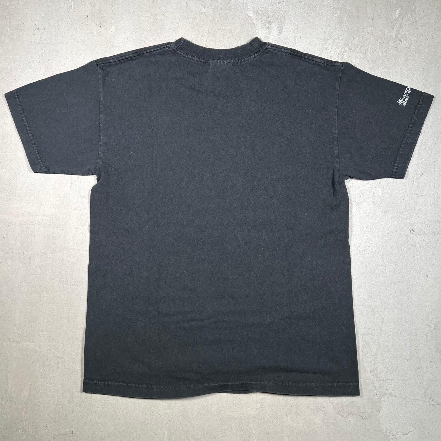 1993 Albert Einstein Starry Night Glow in Dark Black Tee Size Medium USED v19265