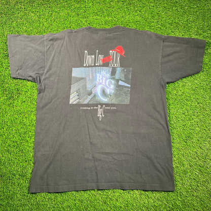 1996 R Kelly Presents Down Low Tour Black Tee Size XL USED v18666