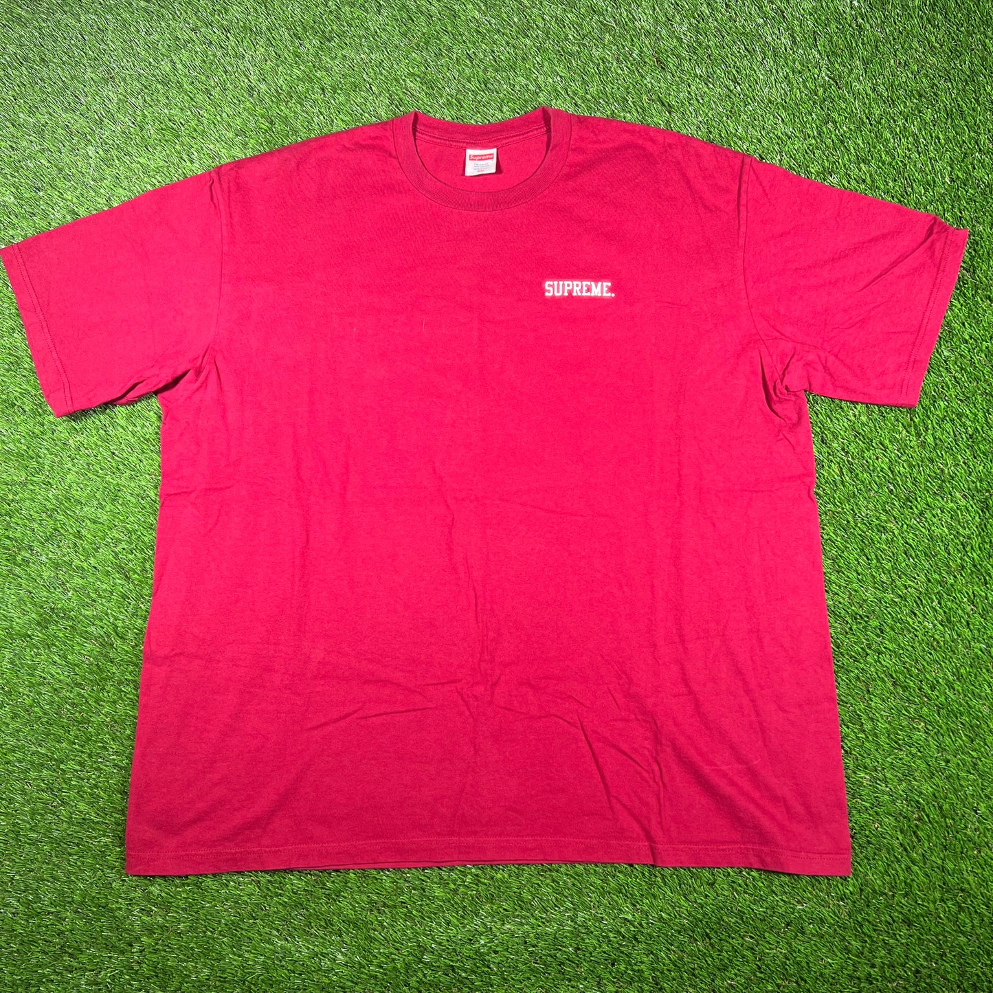 Supreme Greta Red Tee Size XXL USED x14836