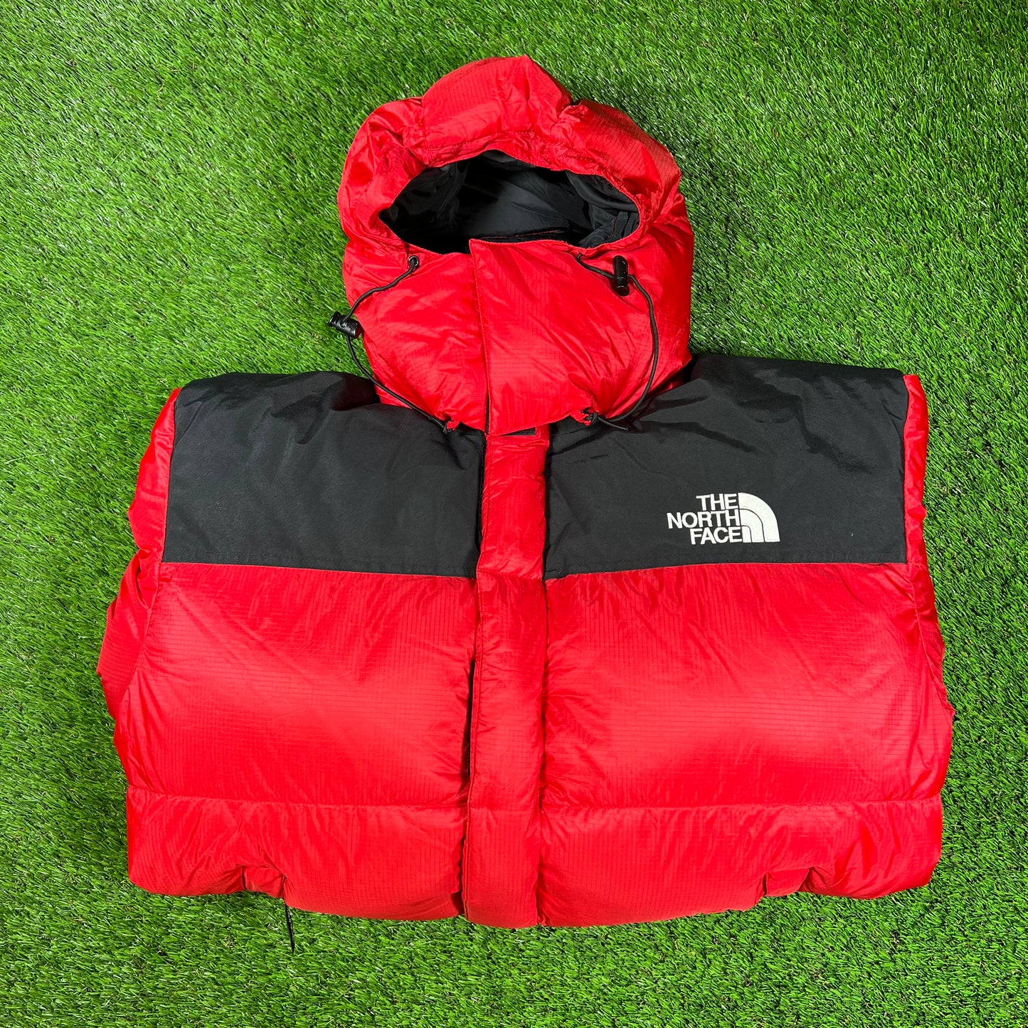 Y2K North Face Gore Dryloft Red Puffy Jacket Size XL USED v16488