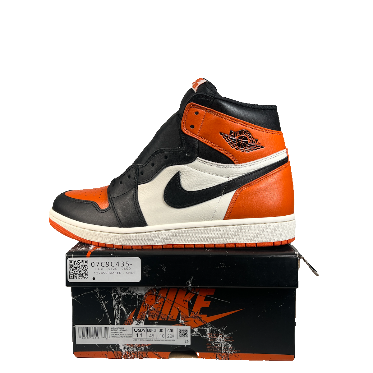 Jordan 1 Shattered Backboard (2025) Size 11 NEW s22818