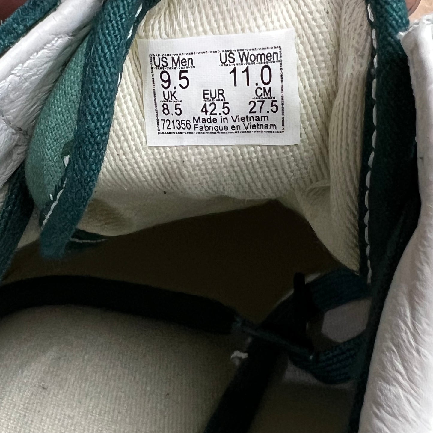 Vans Old Skool Undefeated U/Man Bistro Green (2021) Size 9.5 NEW s20227