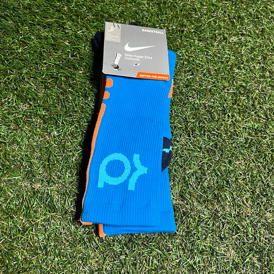 2013 Nike KD Hyper Elite Socks Blue NEW v16406