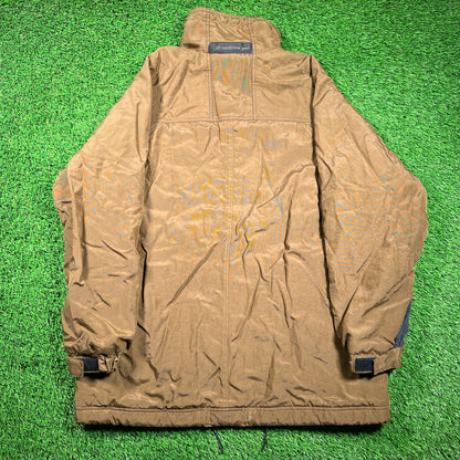 Y2K Nike ACG Brown Insulated Field Jacket Size Large USED v18572