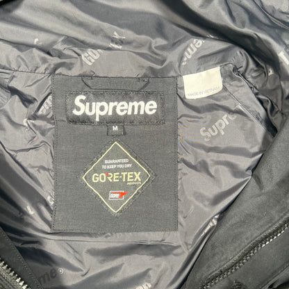 Supreme 2021 Goretex Tech Shell Black Jacket Size Medium USED x15361