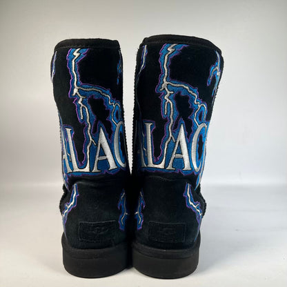 Ugg Palace Lightning Black Boots (2023) Size 11 USED s23466