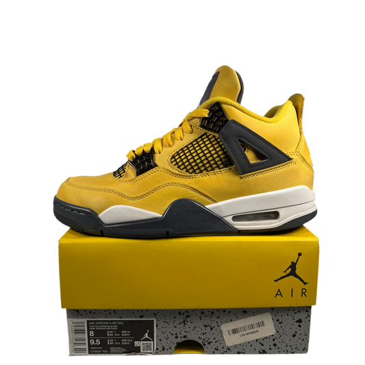 Jordan 4 Lightning (2021) Size 8 USED S18812