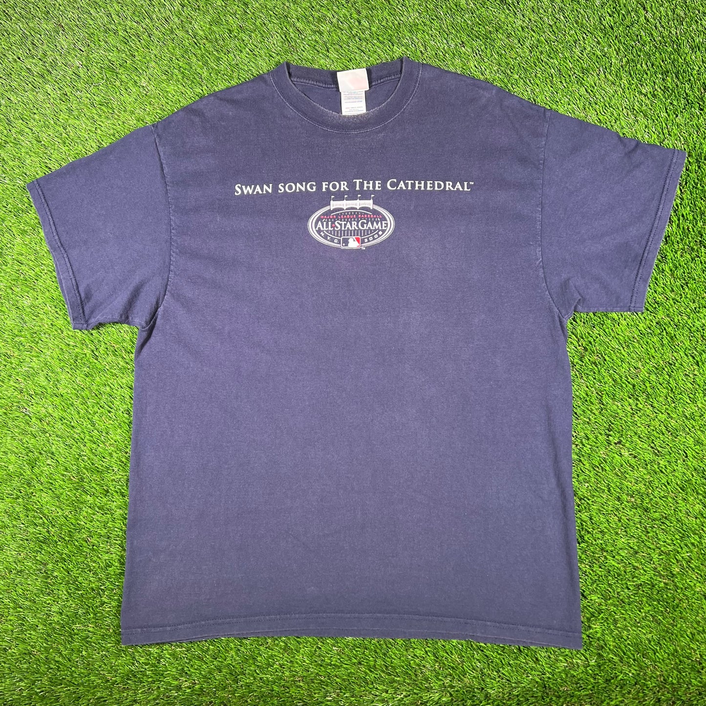 2008 Yankees All Star Game Navy Tee Size XL USED v17276
